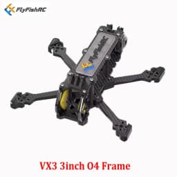 FlyFishRC Volador VX3 VX3.5 O4 FPV Frame 3inch 3.5inch Compatible with O4 Air Unit For FPV RC Freestyle Quadcopter Kit