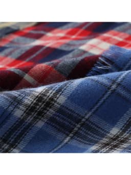 Women Patchwork Plaid Shirts and Blouses Y2k Vintage Korean Harajuku Fashion 90s Elegant Long Sleeve Polo-Neck Shirt Top Clothes