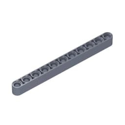 Gobricks 32525 10Pcs Liftarm Bricks Thick 1x11 Technic Parts Assembles Particles Model MOC Toys Sets DIY Car Lifting Function