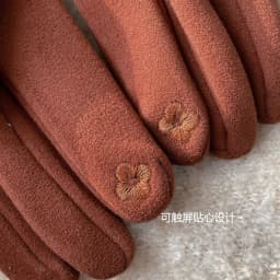 Winter houndstooth Gloves Warm Touch Screen Gloves Women Cold Protection Full Finger Mittens Outdoor Cycling Thick Woolen Glove