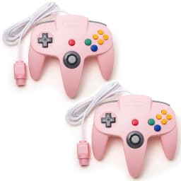 Classic N64 Controller Retro Wired Gamepad Joystick, Replacement for N64 Console Video Game System Play Games with Girlfriend