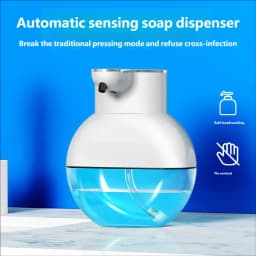 Homefish Automatic Soap Dispenser Smart Dishwashing Liquid Wall-Mounted Hand Soap Foam Dispenser Small Large-Capacity