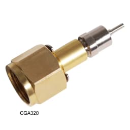 High Pressure CO2 Cartridge Adapter Gas Nozzle Refill Tank Adaptor Cylinder Filling Charging Accessories Outdoor Inflation