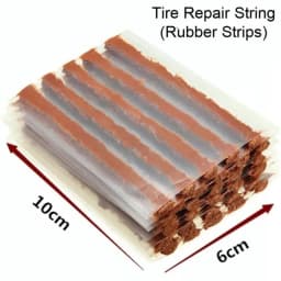 Commercial Grade Tubeless Tyre Puncture Repair Tools Rubber Strips Glue for Car Truck Motorbike Fleet Maintenance