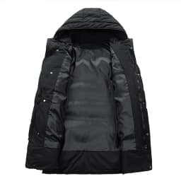 Winter Men's Warm Parkas Thick Casual Windproof Long Coats Men Hooded Jackets Outwear Windbreaker Solid Male Parka Plus Size 8XL