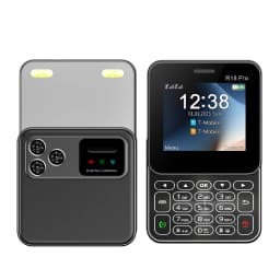 SERVO Mini Mobile Phones Rotating Screen 2G GSM Dual SIM Standby 2.4" Display Speed Dial Blacklist Magic Voice Small Phone