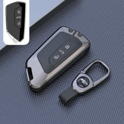 Car Key Holder Case Cover For VW Volkswagen Passat B8 CC Polo Tiguan Golf 7 GOLF8 MK8 MK4 For Skoda A7 A5 Octavia Superb Yeti