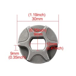 M10 M14 M16 Sprocket Chain Saw Gear for Grinder Replacement Gear Chainsaw 7/6/3 Tooth Electric Bracket Power Tool