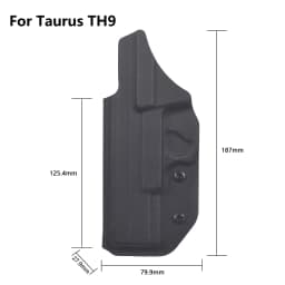 Tactical Concealed Carry IWB Holster Kydex Gun Holster Quick Draw Right Holder For Glock 17 19 43X Taurus G2C TH9 Sig Sauer P365