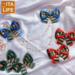Italife 40 Cm Gold Chain with Bow Ita Bag Accessories Set Women Anime Display Itabag Charm Decoration Stars Chain for Girls H371