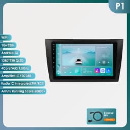 Hizpo Car Intelligent Systems Smart Stereo for VW Volkswagen Golf 6 2008-2016 GPS Radio Wireless CarPlay Android Auto 6115 4G