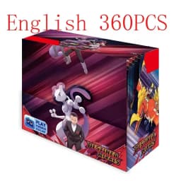 NEW 360PCS Card White Flare Black Bolt Prismatic SPARKS Scarlet Violet 151 English Booster Battle Transaction Gift