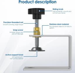 C Clamp Cabinet Hardware Jig Drawer Fixing Clip for Install Door Drawer Front Knobs Pulls Handles Flexible Woodworking Tools