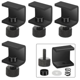 XCR3D Glass Heated Bed Clamp 3D Printer Parts Heatbed Plate Clip for Ultimaker UM Build Platform Retainer 4pcs/8pcs