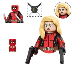 Blind Box Mini Building Blocks TV6207 Figures Big Goblin Spiderman Iron Man Venom Captain Hawk Deadpool Armor Christmas Gift Toy