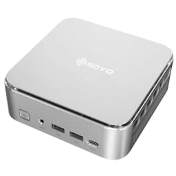 SOYO S4 PLUS Mini PC AMD Ryzen 7 H255 LPDDR5 24GB RAM 512GB PCIe3.0 NVMe SSD WiFi6 BT5.2 8K HD Display Output DIY Gaming Desktop Computer Compact Small Host for Home Office Entertainment Business Use