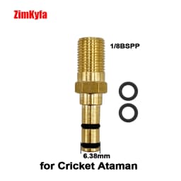 Air Filling Probe Quick Refill Charging Adapter for Kalibr Cricket Ataman Horhe Jager,6.38mm Diameter Straight Stem Or O-ring