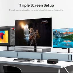 Beelink Mini PC SER5 Max AMD R7 7735HS Ryzen3 3200U R5 5500U 5625U 16G RAM 500G M.2 NVME SSD Type-C Gaming Mini Desktop Computer