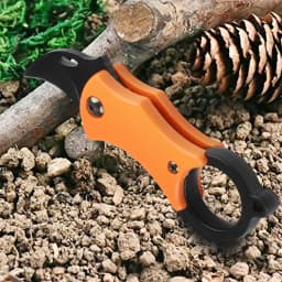 1pc Portable Small Pocket Cutter Carabiner Cutter Box Cutter Keychain Folding Mini Cutter Unboxing Tools