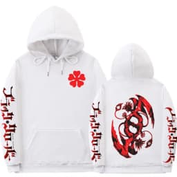 Harajuku Anime Black Clover Asta Cool Graphic Printed Hooded Men Women Manga Hoodies Oversized Casual Pullover Male Sweatshirt