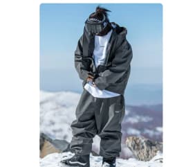 John Snow New Warm Snow Wear For Men And Women Waterproof Breathable Snowboard Jacket And Pants Outdoor Professional Ski Suit