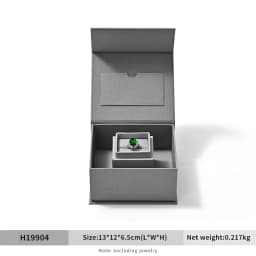 Oirlv Ring Box Ingeniously Designed with a Specialized Slot for Secure Jewelry Placement Boasting a Sophisticated Structure Gift