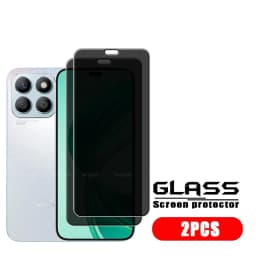 4Pcs For Honor X8B Glass Huawei Honor X8B Tempered Glass Protective HD 9H Privacy Anti-Spy Cover Glue Screen Protector Honor X8B