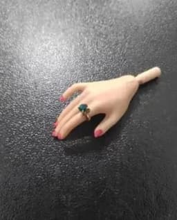 Need 15 days process time LX578 New Handmade jewelry Toy rings Crystal diamond accessories for your 1/6 30cm babi fr fr2 dolls
