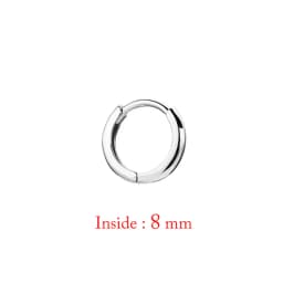Single Minimal Gold Color Tiny Cartilage Hoop Earrings Glossy Earring Piercing Accessory Trendy Small Huggie Women Hoops For Men