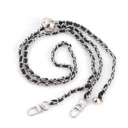 Adjustable Purse Chain Straps 47 inch Metal Bag Strap Purse Chain, Replacement for Shoulder Crossbody Bag Handbag Straps