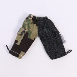 Ob11 Doll Clothes Jungle Camouflage Pants Pant + T-Shirt Dolls Accessories Clothing For Ob11,Obitsu11,Molly, 1/12bjd Doll