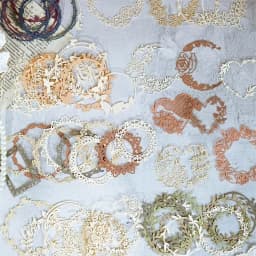 10Sheets Pattern Collage Border Scrapbook Handbook Lace Card Pack Flower Material Decoration Hollow Background 10*10CM