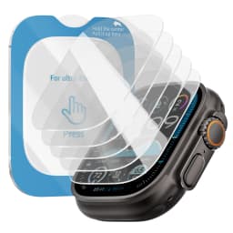 Screen Protector For Apple Watch Ultra 3 49mm Waterproof Auto-alignment Installation Tempered Glass Full Film iWatch Ultra 49 mm