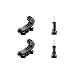 For GoPro Hero 13 12 11 10 9 J Hook Buckle Torso Helmet Mount Base For Insta 360 X5 X6 DJI Action 6 4 5 Pro OSMO 360 Accessories