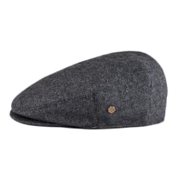 VOBOOM Wool Tweed Herringbone Flat Cap Newsboy Caps Men Women Classic Cabbie Driver Hat Beret for Male Golf Hunting Ivy Hats