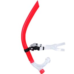 Swim Snorkel For Lap Swimming Training Snorkeling Front Mounted Training Gear With Comfortable Silicone Mouthpiece For Adult/Kid