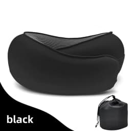 Memory Foam Travel Neck Pillow U-shaped Pillow Snail Style Travel Neck Support Portable Adjustable Soft Noon Break Sleep Pillows