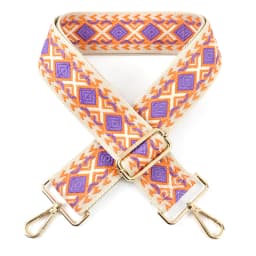1P Deepeel 5cm Wide Handbag Straps Embroidered Bag Strap Shoulder Band Crossbody Webbing Adjustable DIY Sewing Accessories