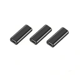 USB-C Female To Female TYPE-C Connector High Speed Convert Extension Coupler Converte, Black Color