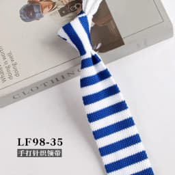 New Trendy British Casual Knitted Ties For Men Narrow Flat 6cm Width Striped Neckties College Boys Shirt Accessories Suit Cravat