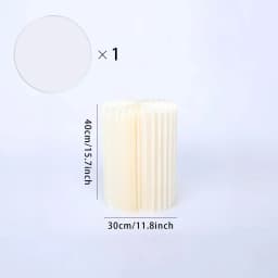 Foldable Paper Columns Display PedestalStand Cylinder Pedestal Stand Cardboard Flower Stand Dessert Table Wedding Birthday Party