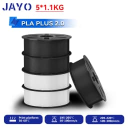 JAYO 5.5KG 3D PETG / High Speed Matte PETG / PLA Classic Printer Filament 1.75mm 3D Printer Filament Neatly Wound PETG for 3D