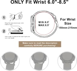 Nylon Rugged for Instinct Solar/Esports Tactical Band for Garmin Instinct 2/2X/3 Watch Band 45/50mm Breathable Wristband