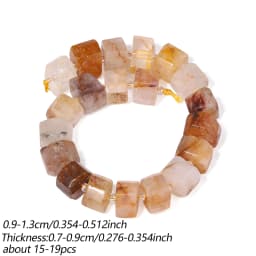 Natural Amethyst Amazonite Lapis Lazuli Beads 9-13mm Irregular Faceted Rondelle Shape Beads for Jewelry Making Accessories