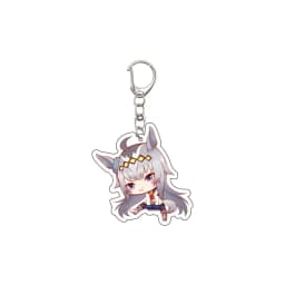 55MM Anime Pretty Derby Keychain Oguri Cap Special Week Silence Suzuka Tokai Teio Key Chain Acrylic Model Plate Christmas Gifts