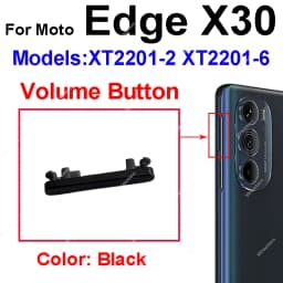 Power Volume Button For Motorola MOTO Edge 30 Neo XT2245-1 Edge 30 Ultra Pro Edge X30 XT-2201 Side Key Button Flex Cable Parts