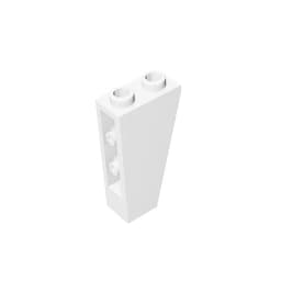 Gobricks GDS-864 Slope, Inverted 75 2 x 1 x 3 compatible with lego 2449 children's DIY Educational Building Blocks Technical