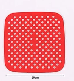 Air Fryer Silicone Pot Thick Reusable Silicone Square Air Fryer Liners Replacement of Parchment Liner Paper Air Fryer Basket
