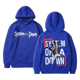 System of A Down Double Sided Print Hoodie Men Women Rock Vintage Fleece Sweatshirt Men's 90s Alternative Metal Merch Pullover