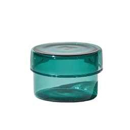 Borosilicate Jar with Lid Decorative Glass Jar Storage Container Desktop Orangizer Candle Can Candle Making Office Storage Box